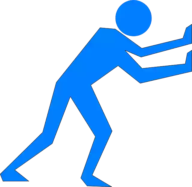 Free download Man Pushing Wall - Free vector graphic on Pixabay free illustration to be edited with GIMP free online image editor