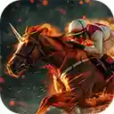 man riding a unicorn galloping in the stadium  screen for extension Chrome web store in OffiDocs Chromium