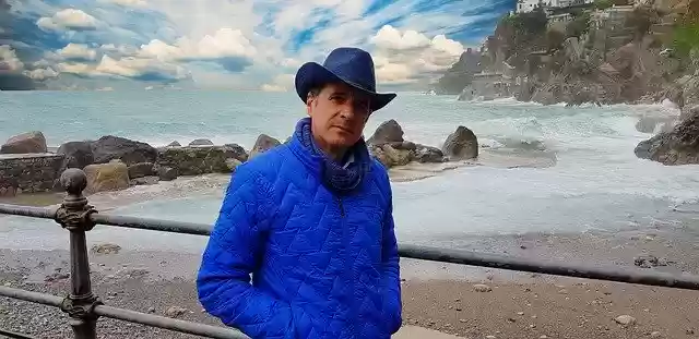 Free download Man Sea Ocean -  free free photo or picture to be edited with GIMP online image editor