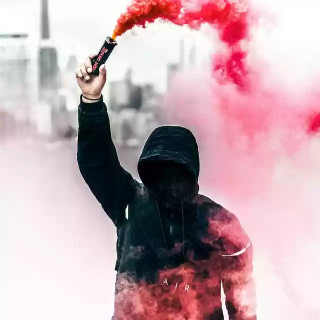 Free download man smoke person red colorful free picture to be edited with GIMP free online image editor