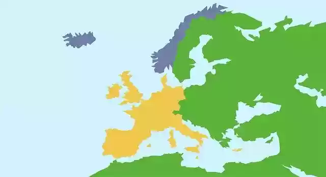 Free download Map Europe European -  free illustration to be edited with GIMP free online image editor