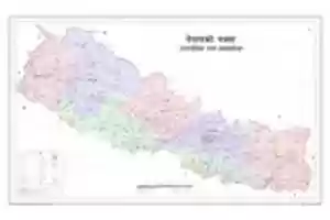Free download Map of Nepal (Nepali 2020) free photo or picture to be edited with GIMP online image editor