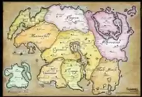 Free download Map of Tamriel free photo or picture to be edited with GIMP online image editor