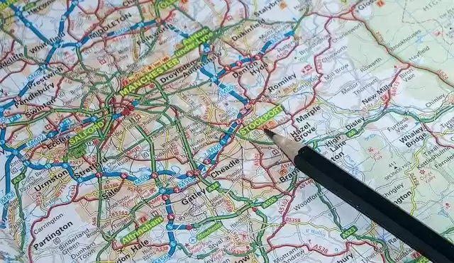 Free download map pencil navigation road gps free picture to be edited with GIMP free online image editor