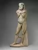 Free download Marble statue of a bearded Hercules free photo or picture to be edited with GIMP online image editor