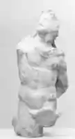 Free download Marble statuette of a male figure with shaggy hair free photo or picture to be edited with GIMP online image editor