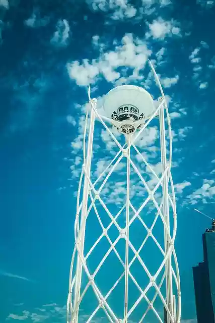 Free download marina dubai flying saucer uae free picture to be edited with GIMP free online image editor