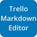 Markdown Editor for Trello  screen for extension Chrome web store in OffiDocs Chromium