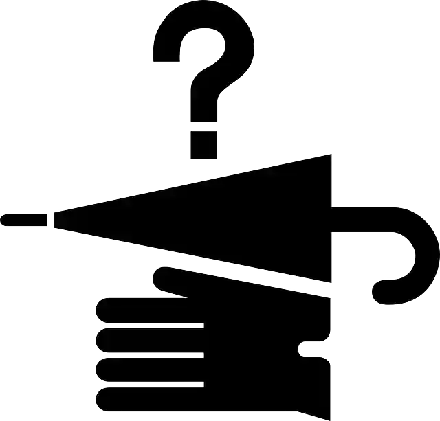 Free download Mark Umbrella Question - Free vector graphic on Pixabay free illustration to be edited with GIMP free online image editor