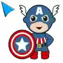 Marvel Chibi Cursor  screen for extension Chrome web store in OffiDocs Chromium