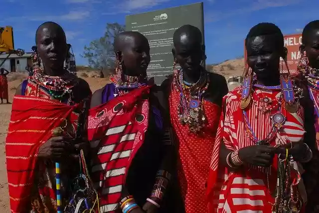 Free download Masai Maasai Kenya -  free photo or picture to be edited with GIMP online image editor