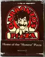 Free download Matchbook: Garbonzos Pizza free photo or picture to be edited with GIMP online image editor