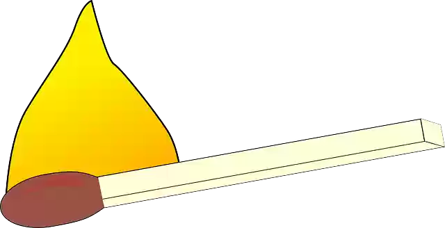 Free download Match Burning Fire - Free vector graphic on Pixabay free illustration to be edited with GIMP free online image editor