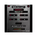 Math / Maths Quiz v2  screen for extension Chrome web store in OffiDocs Chromium