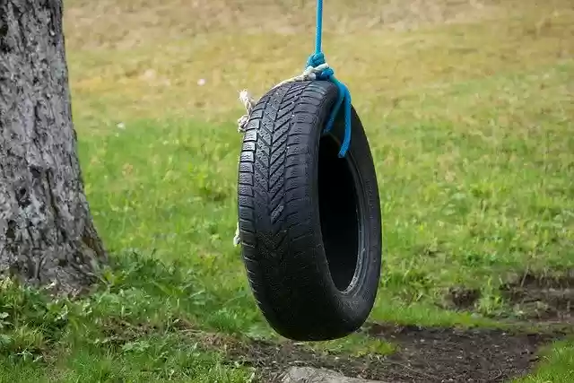 Free download Mature Auto Tires Tire Swing -  free photo or picture to be edited with GIMP online image editor