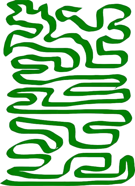 Free download Maze Green Labyrinth - Free vector graphic on Pixabay free illustration to be edited with GIMP free online image editor