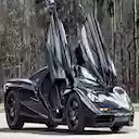 McLaren F1 (Black) Theme  screen for extension Chrome web store in OffiDocs Chromium