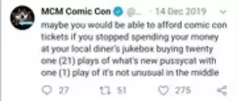Free download MCM Comic Con Tweet December 14 2019 free photo or picture to be edited with GIMP online image editor