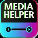 Media Helper  screen for extension Chrome web store in OffiDocs Chromium