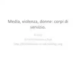 Free download Media, violenza, donne: corpi di servizio! free photo or picture to be edited with GIMP online image editor