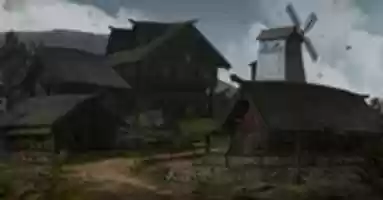 Free download Medieval Homestead - Concept Art free photo or picture to be edited with GIMP online image editor