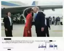 Free download Melania Trump Letter free photo or picture to be edited with GIMP online image editor