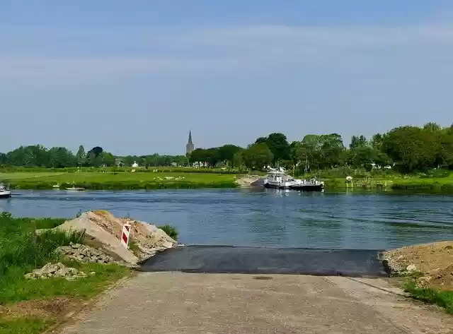 Free download Mesh River Ferry -  free photo or picture to be edited with GIMP online image editor