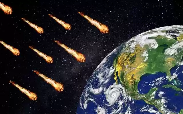 Template Photo Meteors Comet Apocalypse for OffiDocs