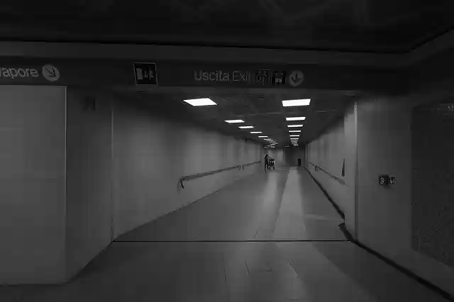 Free download Metro Black And White Mirror -  free photo or picture to be edited with GIMP online image editor