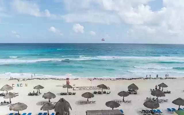 Unduh gratis template foto gratis Mexico Cancun Caribbean Beach untuk diedit dengan editor gambar online GIMP