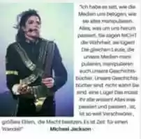 Free download Michael Jackson Zitat free photo or picture to be edited with GIMP online image editor