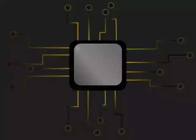 Bezpłatne pobieranie Microchip Processor Electronic - bezpłatna ilustracja do edycji za pomocą bezpłatnego edytora obrazów online GIMP