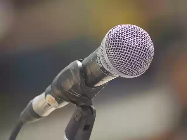 Free download Microphone Music Concert -  free photo or picture to be edited with GIMP online image editor