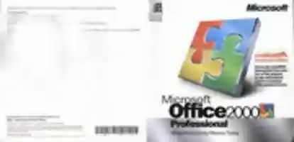 Free download Microsoft Office 2000 Professional Academic Edition Cover Art free photo or picture to be edited with GIMP online image editor