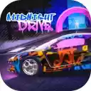 Midnight Drive Game Race Through Neon Nights and Chase High Scores!  screen for extension Chrome web store in OffiDocs Chromium