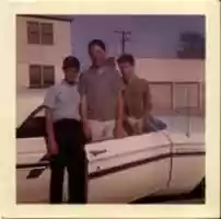 Free download Mike Flicker, Lester Shapiro, David Pratt - corner of Pickford & Bedford, Los Angeles. 1964 free photo or picture to be edited with GIMP online image editor