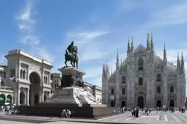 Free download Milan Italy Church -  free photo or picture to be edited with GIMP online image editor