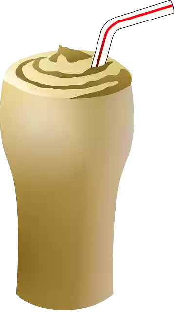 Free download Milkshake Brown Chocolate - Free vector graphic on Pixabay free illustration to be edited with GIMP free online image editor