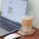 Milk Tea Latte Theme for Your Desk  screen for extension Chrome web store in OffiDocs Chromium