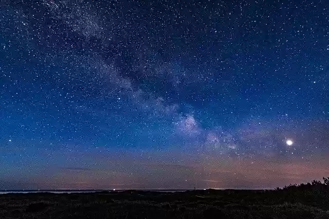 Free download Milky Way Beach Sea -  free photo or picture to be edited with GIMP online image editor