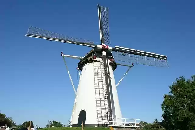 Free download Mill Landscape Historical -  free free photo or picture to be edited with GIMP online image editor