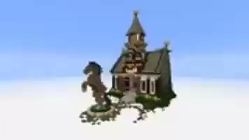 Free download Minecraft Medieval Town Hall - Screenshot free photo or picture to be edited with GIMP online image editor