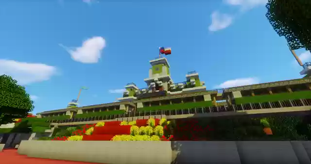 Free download Minecraft Palace Network Magic -  free illustration to be edited with GIMP free online image editor