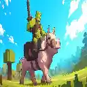 Minecraft Shrek Riding Pig Live Wallpaper  screen for extension Chrome web store in OffiDocs Chromium