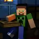 Minecraft Steve Live Wallpaper  screen for extension Chrome web store in OffiDocs Chromium