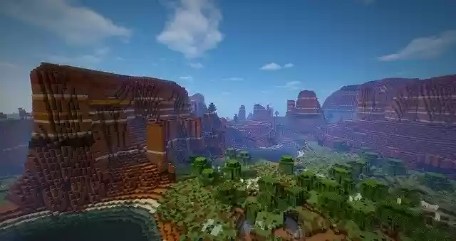 Descărcare gratuită Minecraft Wallpaper Background - ilustrație gratuită pentru a fi editată cu editorul de imagini online gratuit GIMP