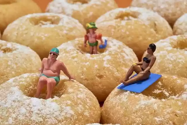 Free download miniature figure model biscuit free picture to be edited with GIMP free online image editor