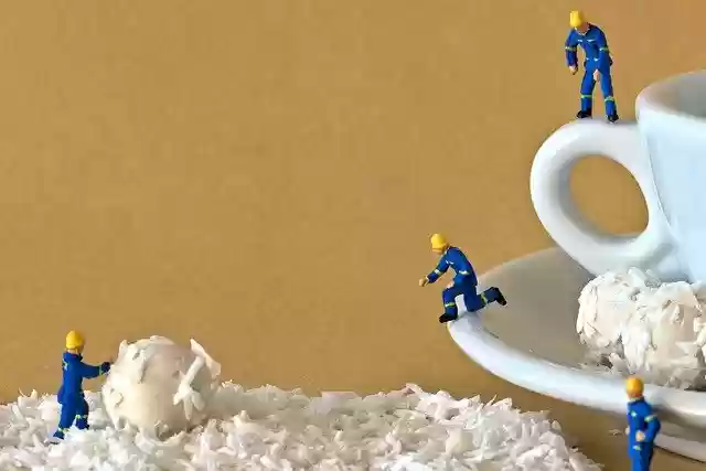 Free download miniature workers coconut balls free picture to be edited with GIMP free online image editor