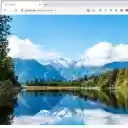 Mirror Lake and Mountain Serenity  screen for extension Chrome web store in OffiDocs Chromium