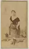 Free download Mlle. Royer, from the Actors and Actresses series (N45, Type 8) for Virginia Brights Cigarettes free photo or picture to be edited with GIMP online image editor